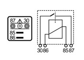 RELAY 12V4PIN 120A