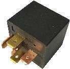 RELAY black cover 12V 40A 5PIN