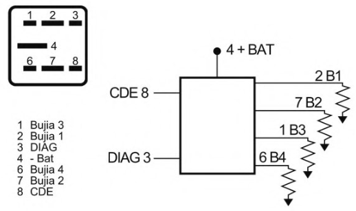 glow plug relay 12V7PIN